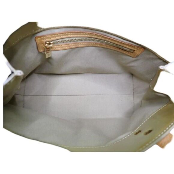 Louis Vuitton Vernis Beige Satchel Hand Bag - Picture 4 of 4